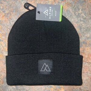 Alpine‎ Design Black Core Patch Beanie  Recycled Polyester